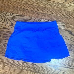 Cobalt blue Lululemon skirt size 6 Tall